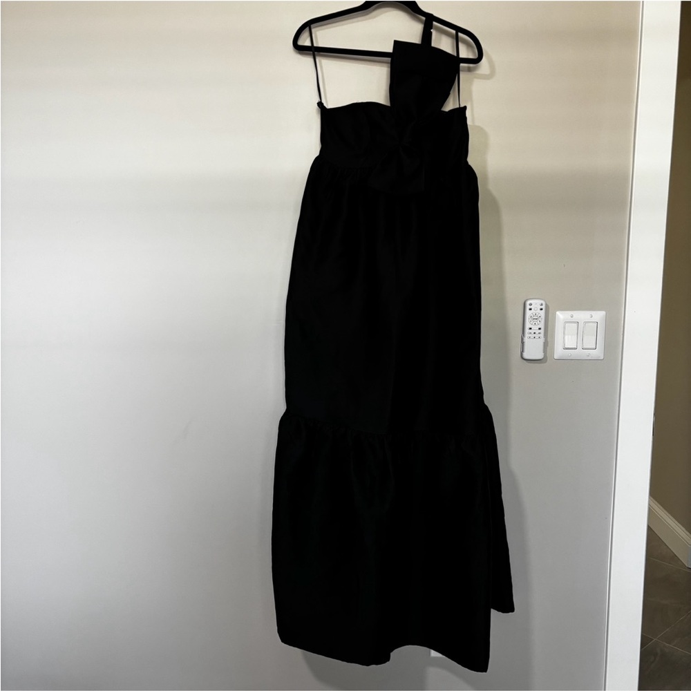 PETAL & PUP Betina Bow Front Maxi Dress Size L - Picture 7 of 7